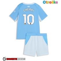 Otroške Nogometnih dresov Manchester City Rayan Cherki #10 Domači 2026-27 Kratki rokavi (+ hlače)
